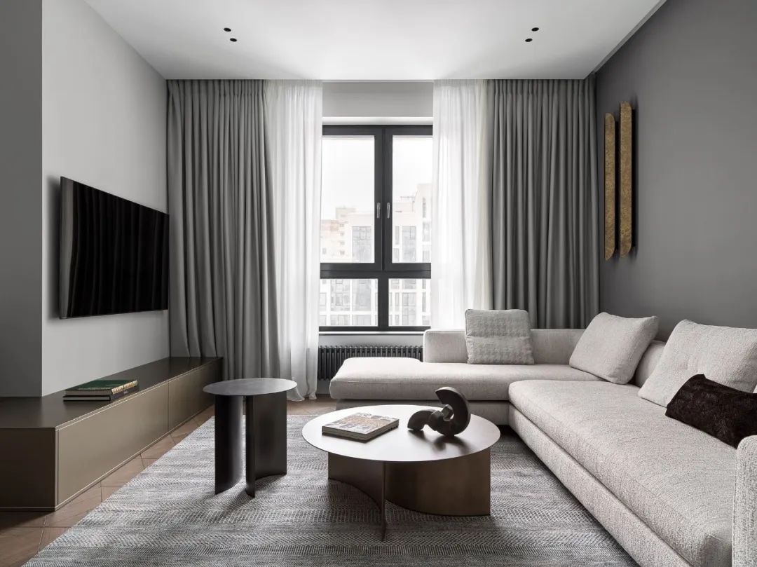 一位年轻女孩 80㎡的家 · 现代简奢丨俄罗斯圣彼得堡丨DE&DE Studio-5