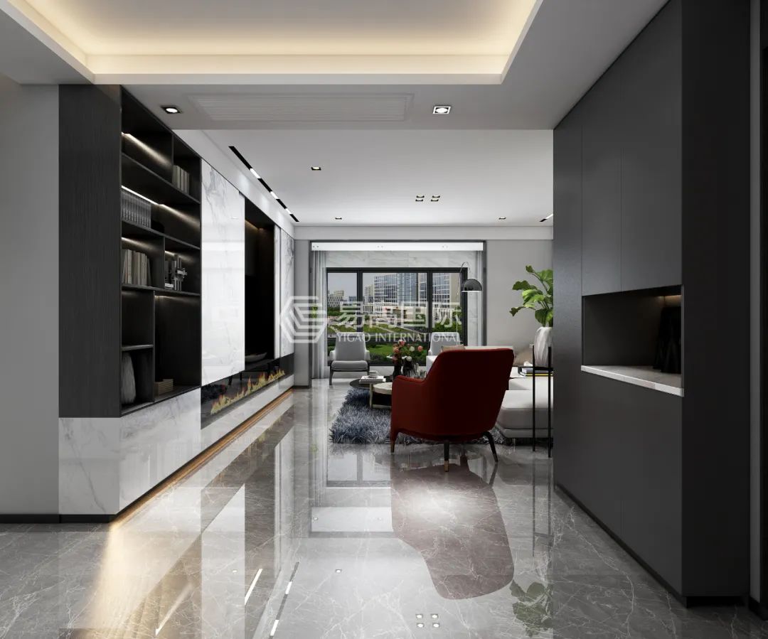 现代极简西安南湖九号院,武登高赋予空间更深层意义-14