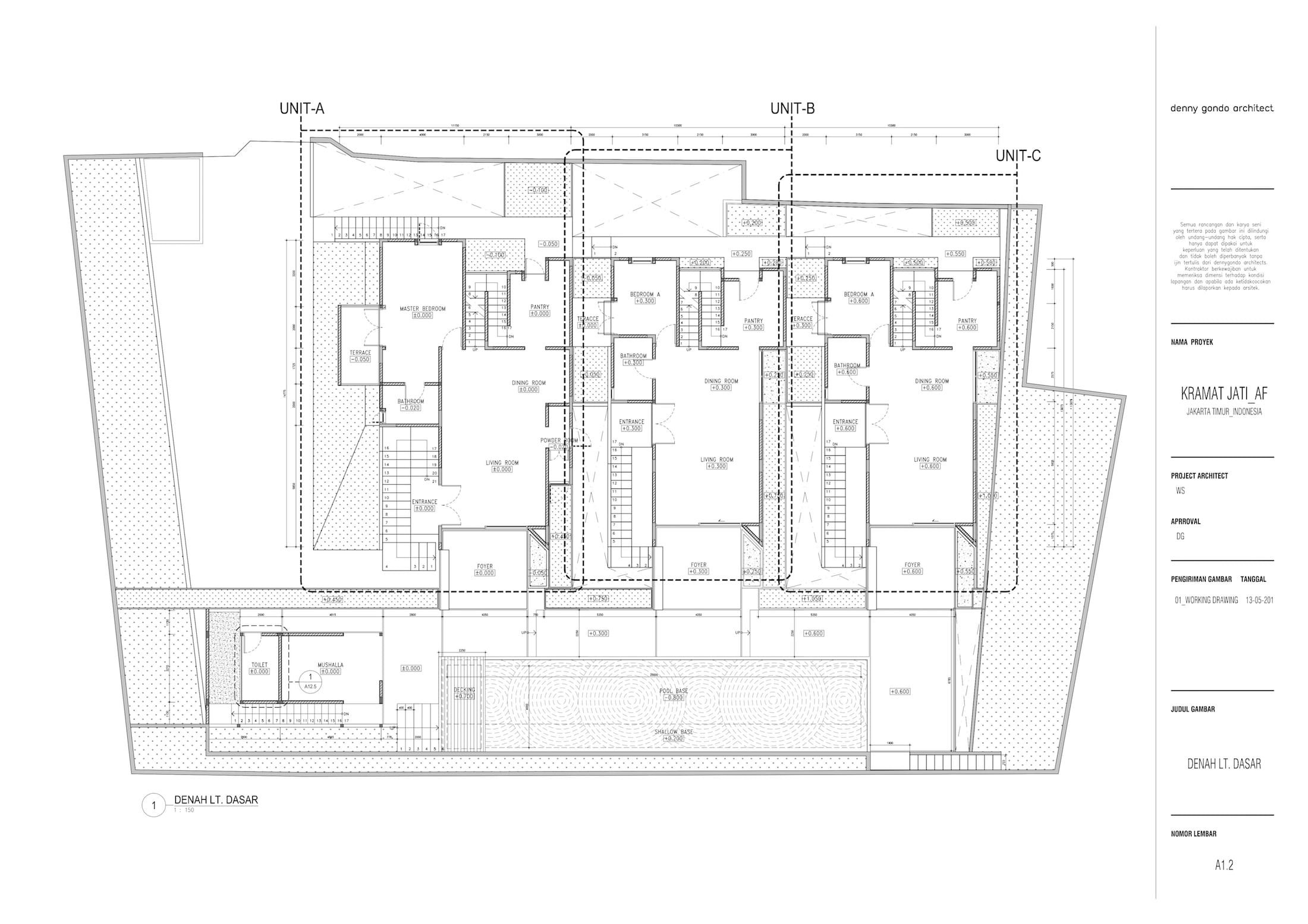 印度尼西亚现代共享住宅 · Kramat Jati House丨PT. Studio Air Putih-24