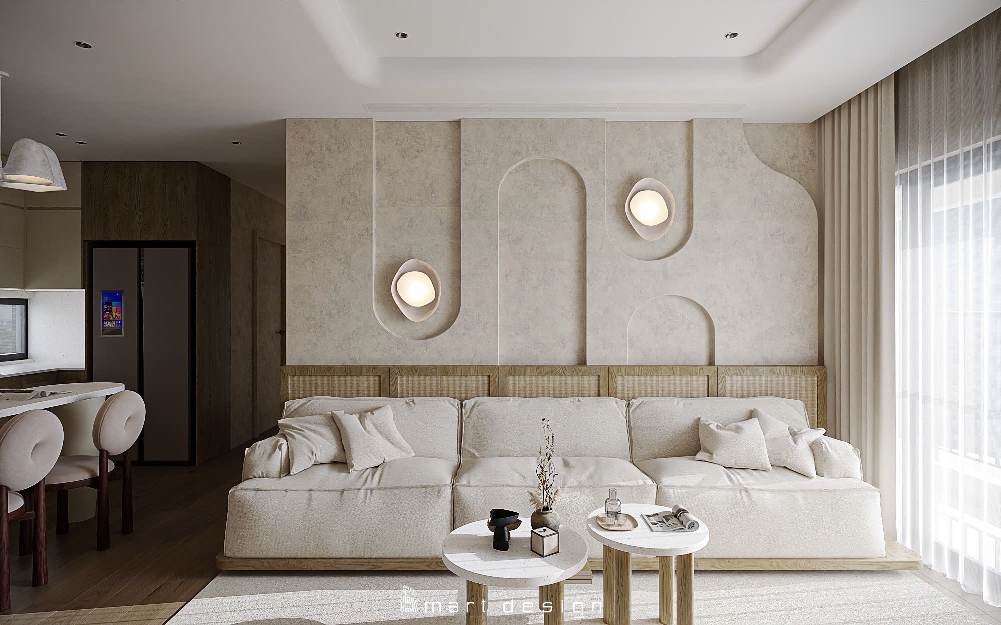 Japandi apartment - Swan Lake Onsen-11