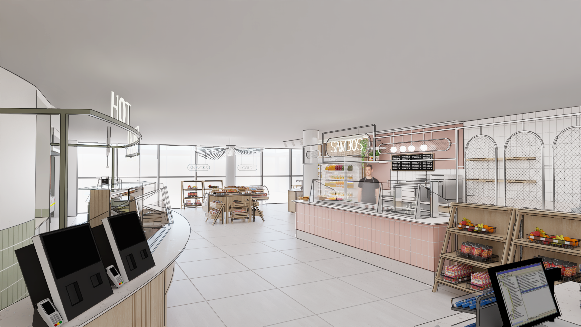 PWC 6th Floor Staff Restaurant, Seating Area & Lounges-10