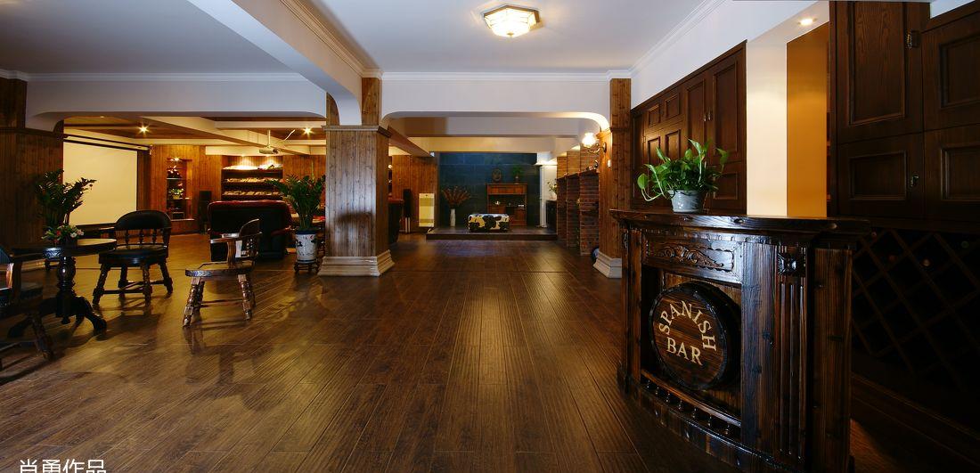 共合直向室内建筑丨别墅丨刮起美式风-17