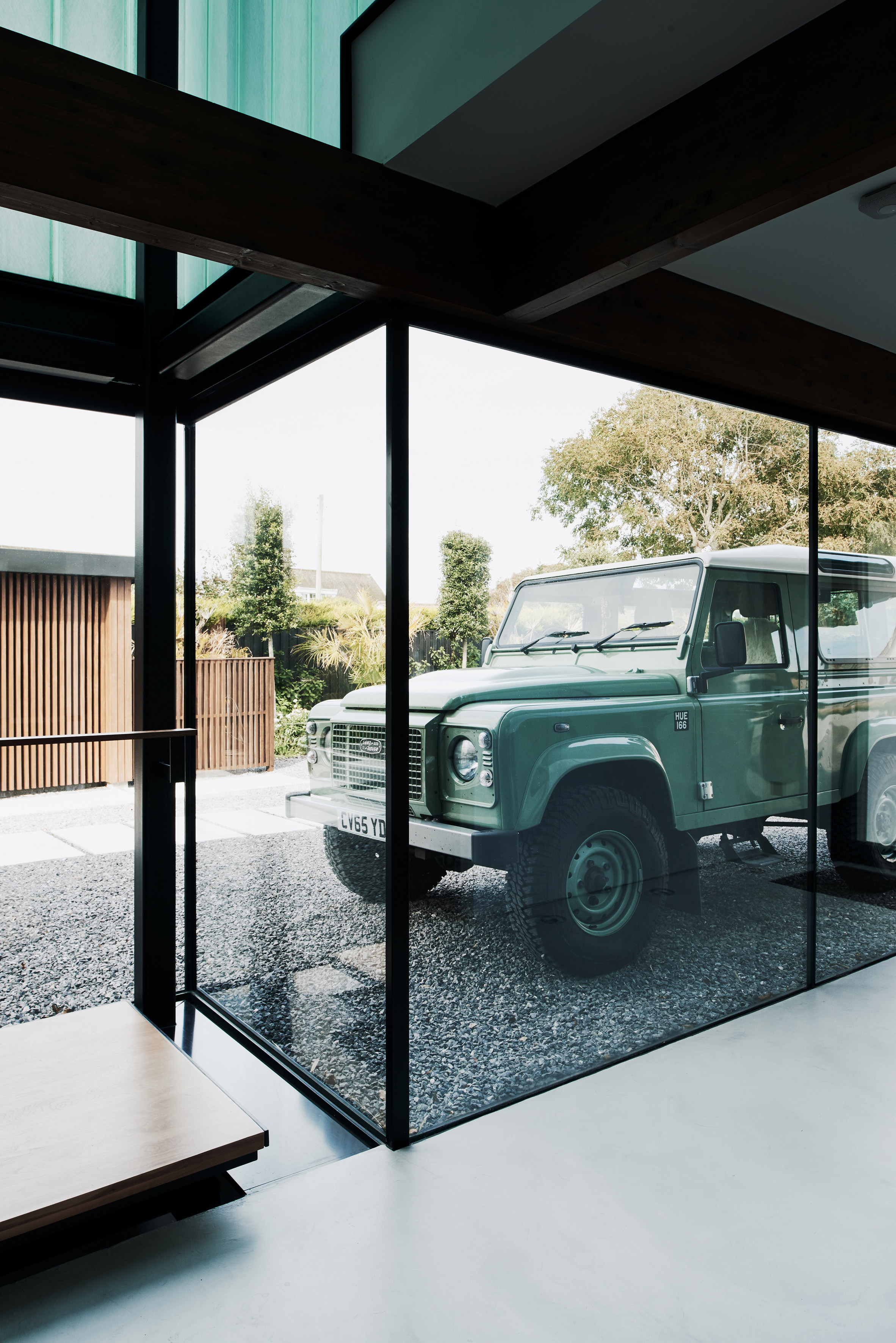 Silver House by Hyde + Hyde comprises a pair of mono-pitched volumes-11