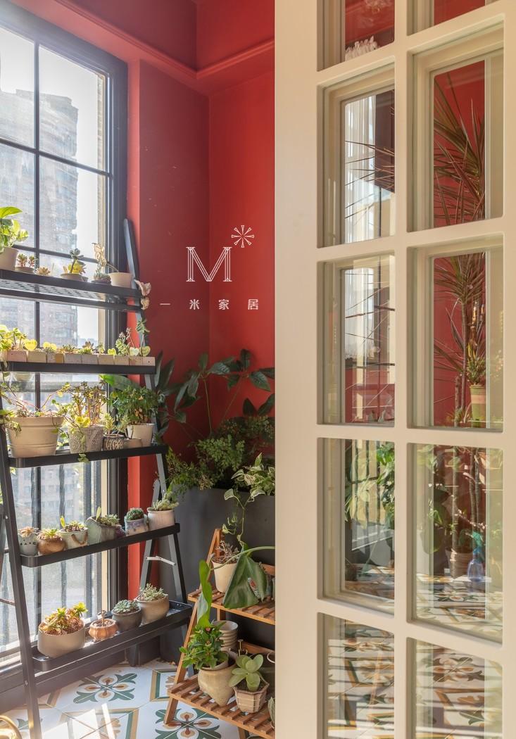 平层丨【一米家居】摩登与复古交织的旧时光-3