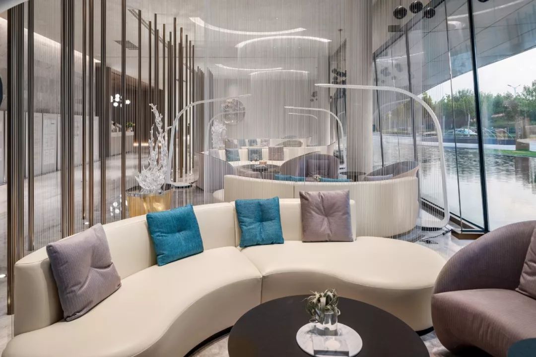 郑州金融岛的城市展厅设计  几何空间设计-31