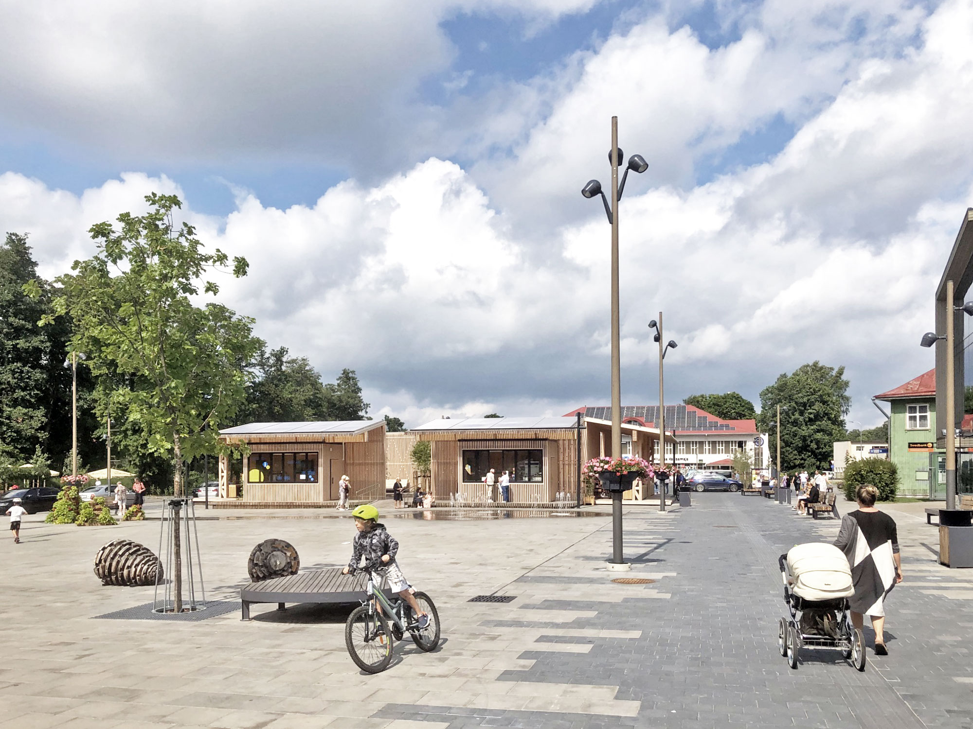 Kärdla 中央广场设计丨爱沙尼亚丨MARLED,Bornstein Lyckefors-10