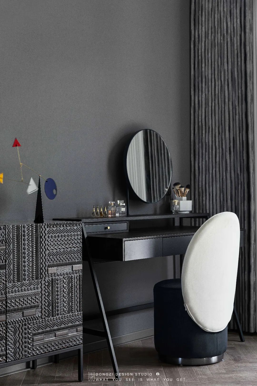 《栖》 现代极简艺术住宅设计丨东子设计事务所-33