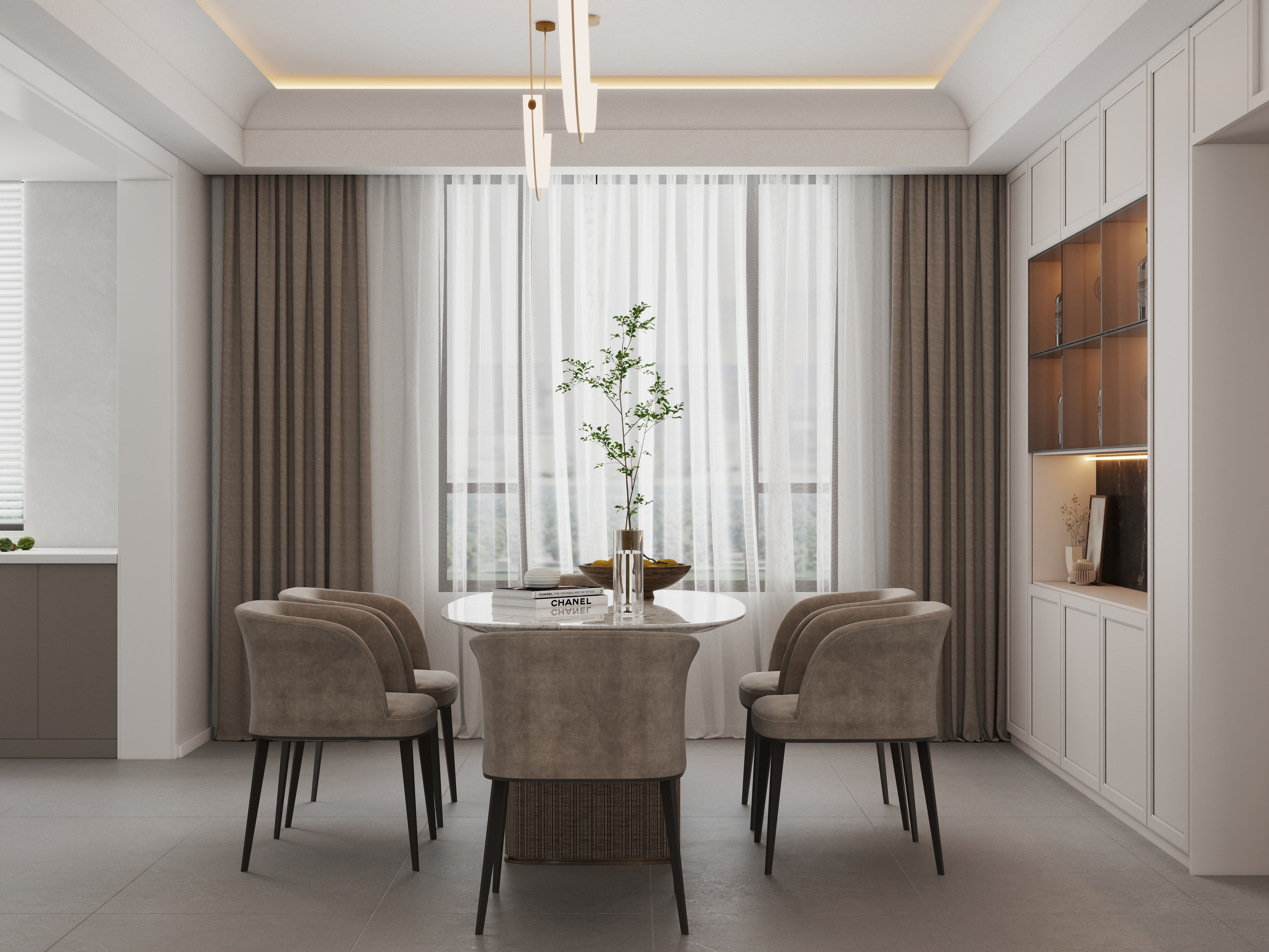 豪苑翡翠城家装效果图-0