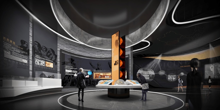 椒江绿色药都小镇医药博物馆展厅设计丨森克思科技-5