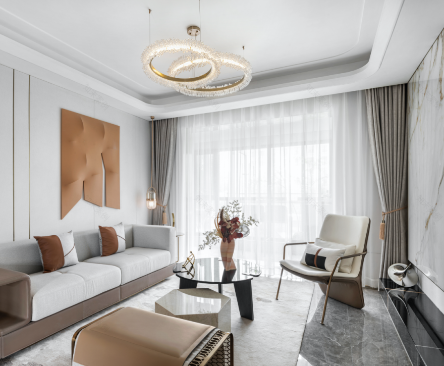 中海·铂悦府样板间105户型,125户型丨中国天水丨D&T鼎图设计-18