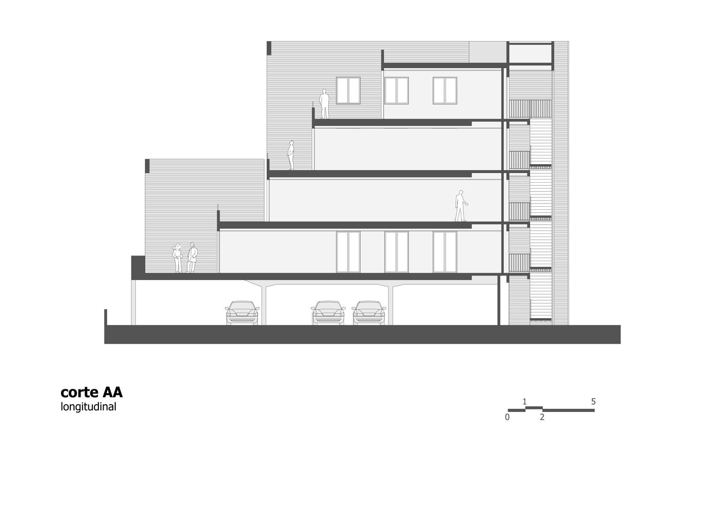 巴西 Bento 公寓建筑 | 简约结构与自然材料的完美融合-15