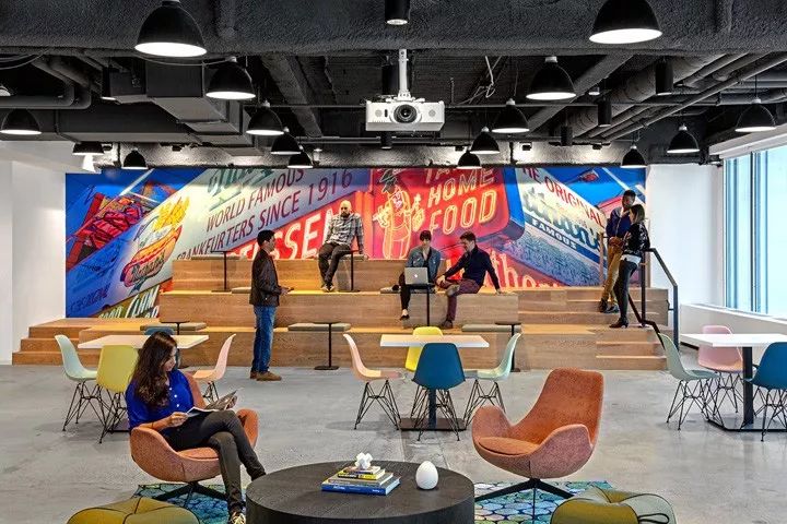 纽约缤客办公室——工业风中的协作与创新-0