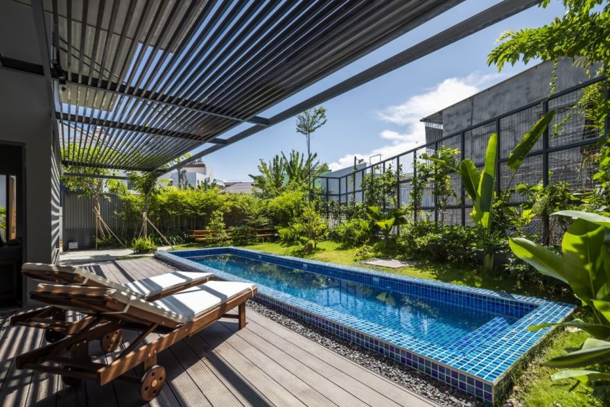 越南芽庄 Bi House 度假屋——融入自然的绿色建筑设计-2