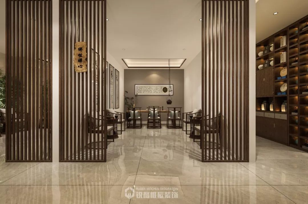延安茶博馆 | 新中式禅意空间，体验茶道美学-16