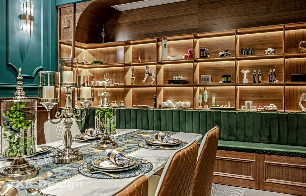 魔都老洋房艺术会所,复古与轻奢的完美融合-47