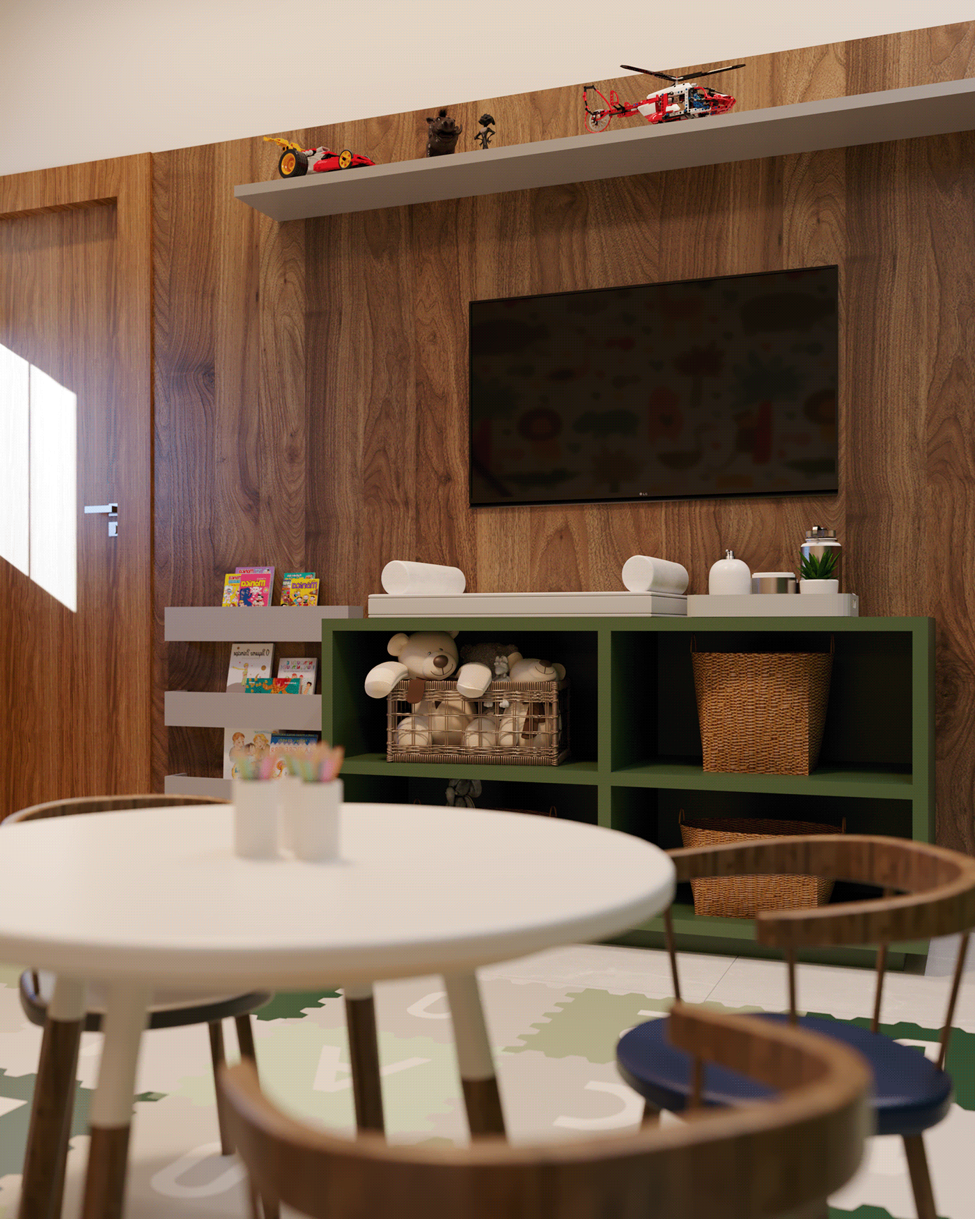 儿童房设计  约翰丨Bertha Bettoni 建筑事务所-6