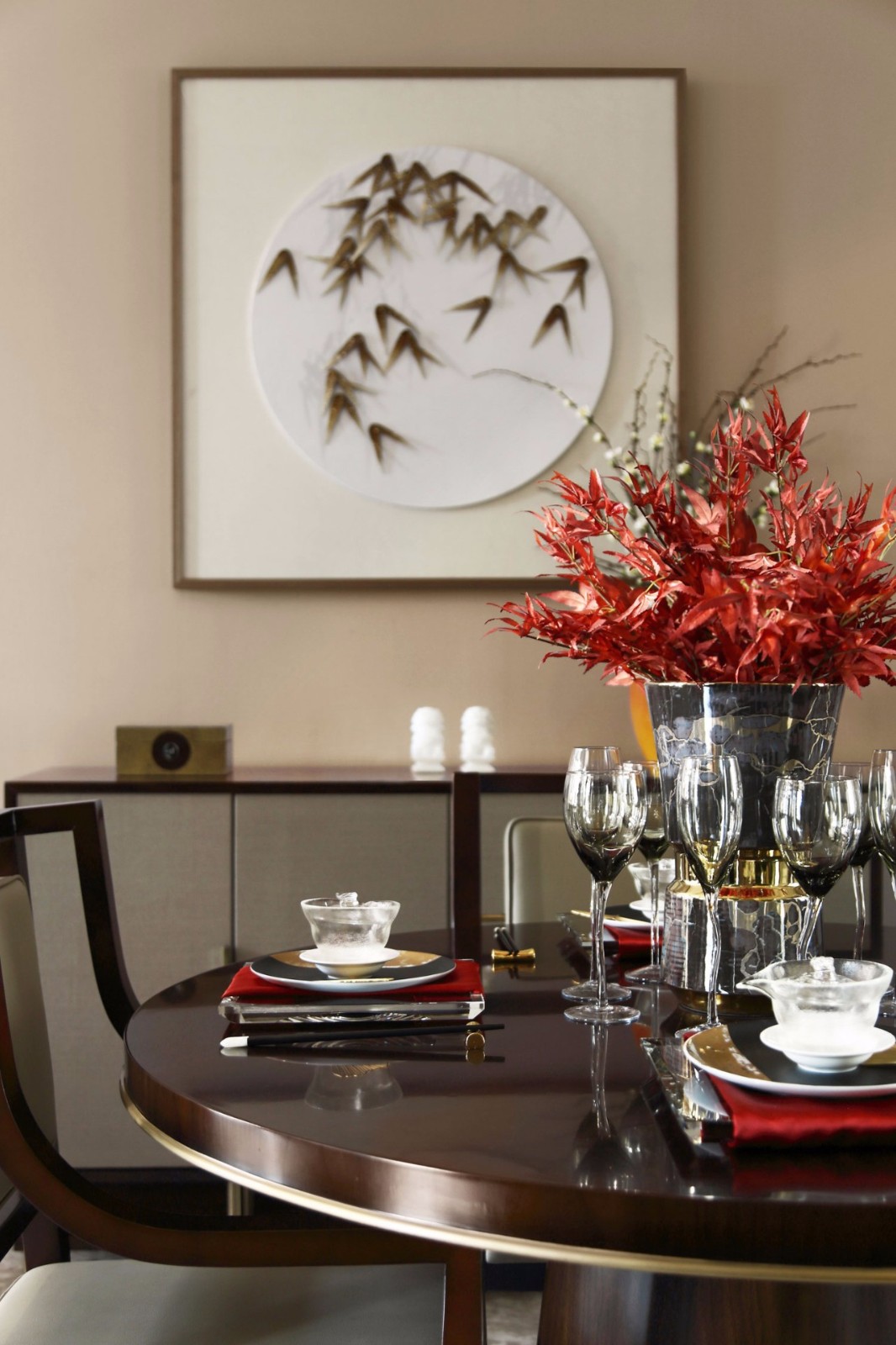 【金螳螂艺术新作】运用优雅美学构造的北京恒大京南半岛叠墅设计方案-3