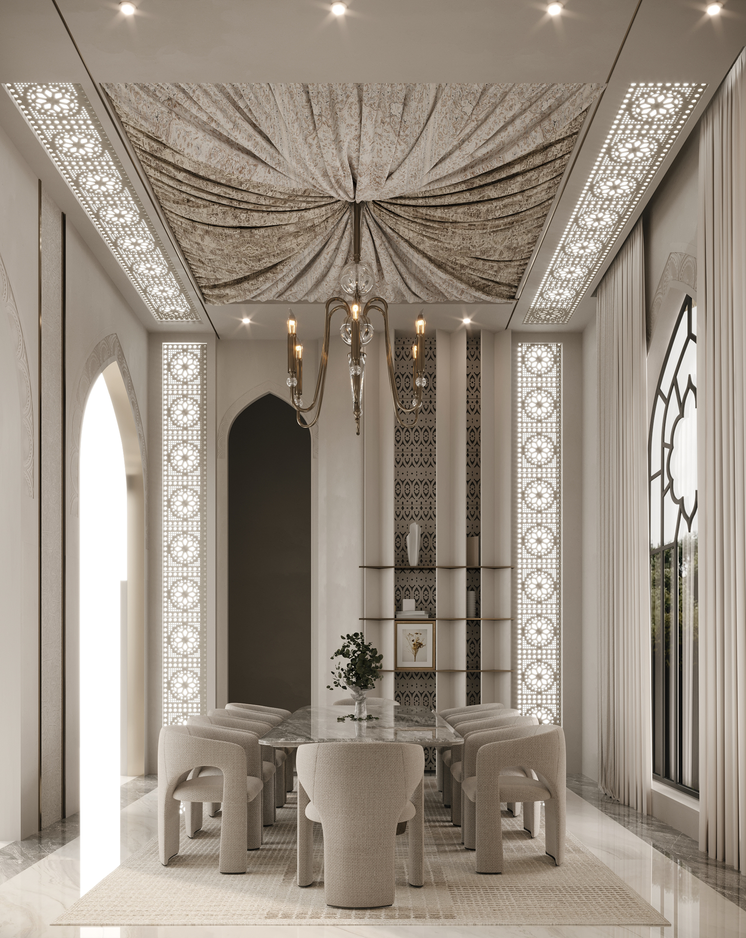 Islamic dinning design-4