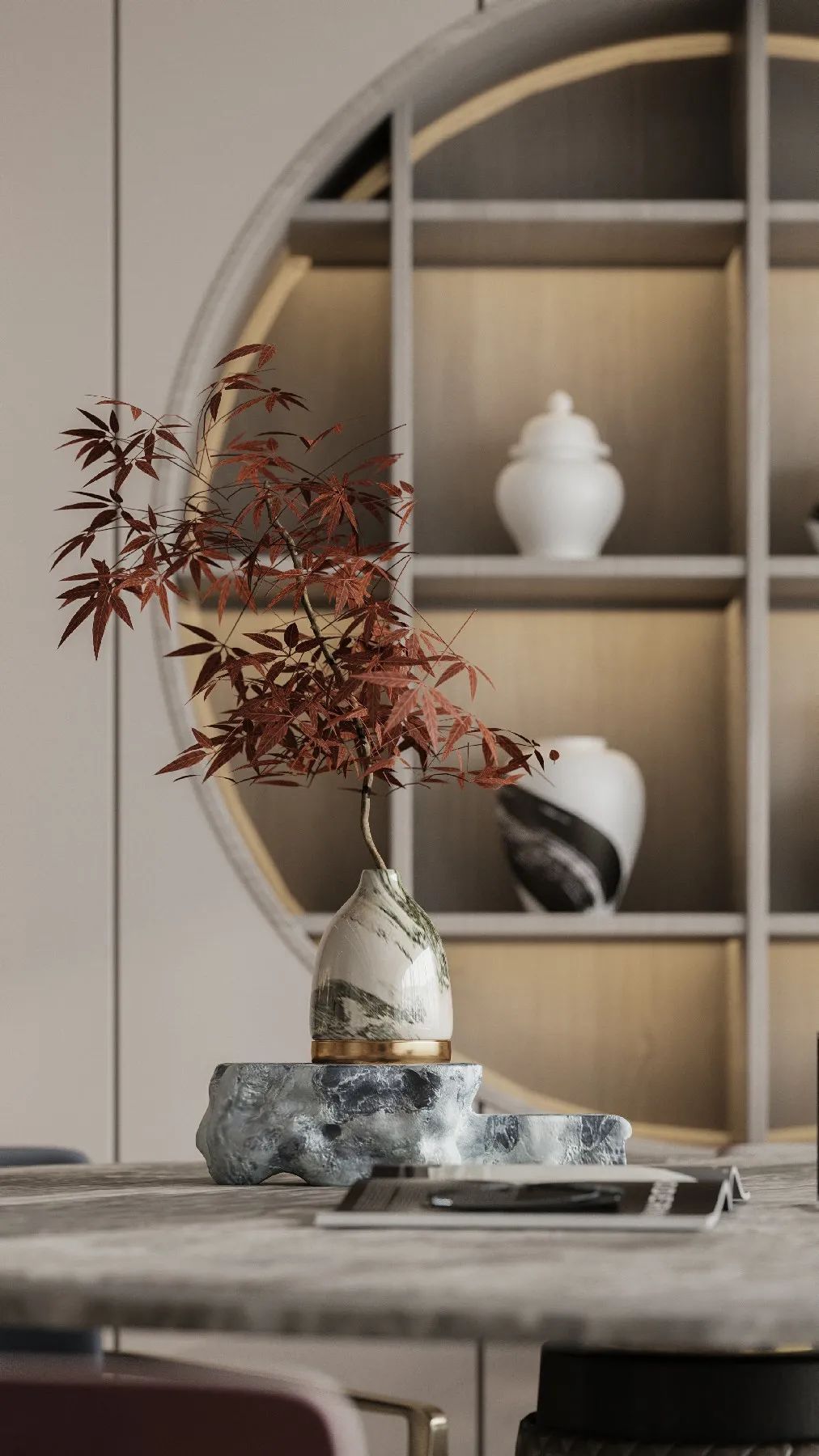 清平乐 | 203㎡现代东方美学大平层，演绎自然与文化的共生-26