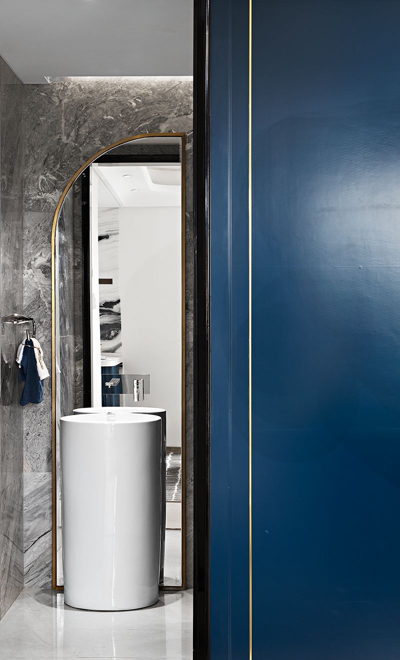 新海派风格打造 150㎡精致生活空间-50