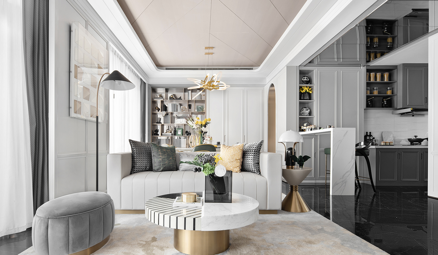 中梁·西安 国宾府上叠别墅丨中国西安丨几朵设计-14