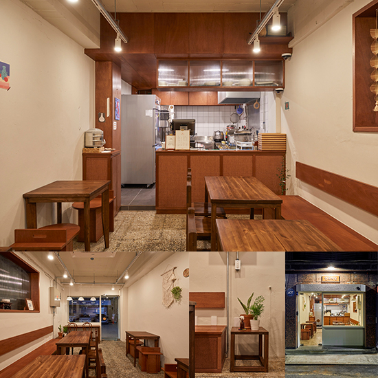 温暖小清新，10 坪餐厅的装修魅力-1