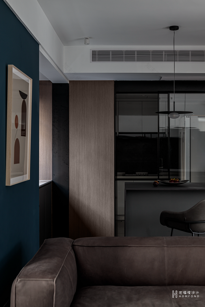 现代三室两厅公寓设计丨中国成都丨成都宏福樘设计-24