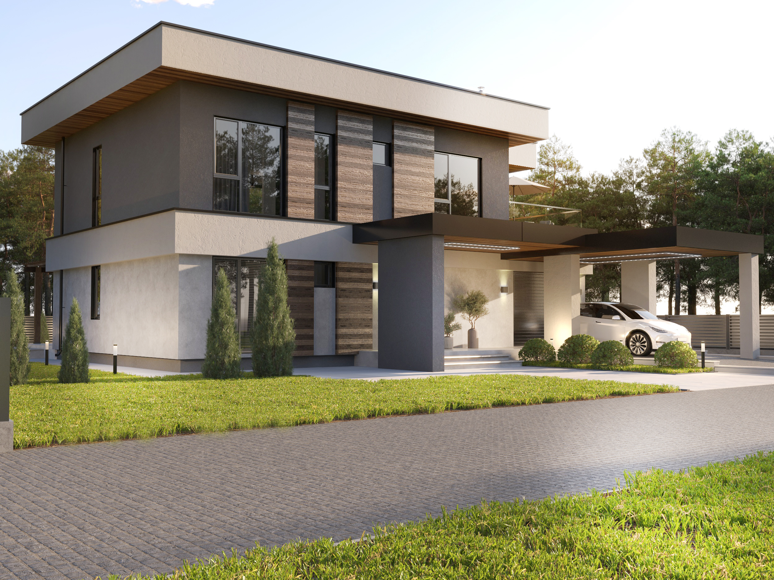 Проект дома в КП Лесное Подворье-4