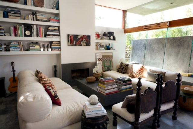 带屋顶太阳能板的现代住宅丨美国加利福尼亚-15