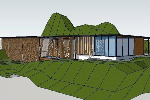 长城脚下竹屋,隈研吾的自然禅意设计-15