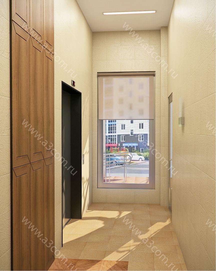 Дизайн проект лобби, вестибюлей и мест общественного пользования от Атриком-4