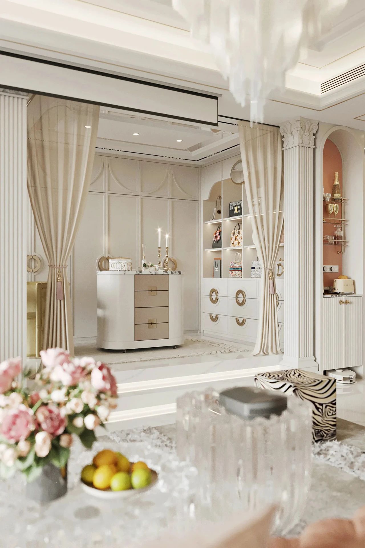 魔方空间丨上海256m²宝格丽公寓丨中国上海丨魔方空间设计-27