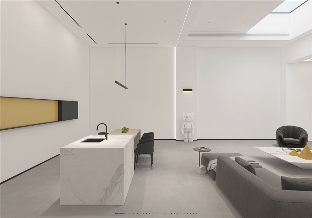 大滩六号院 | 现代简约生活美学空间-15