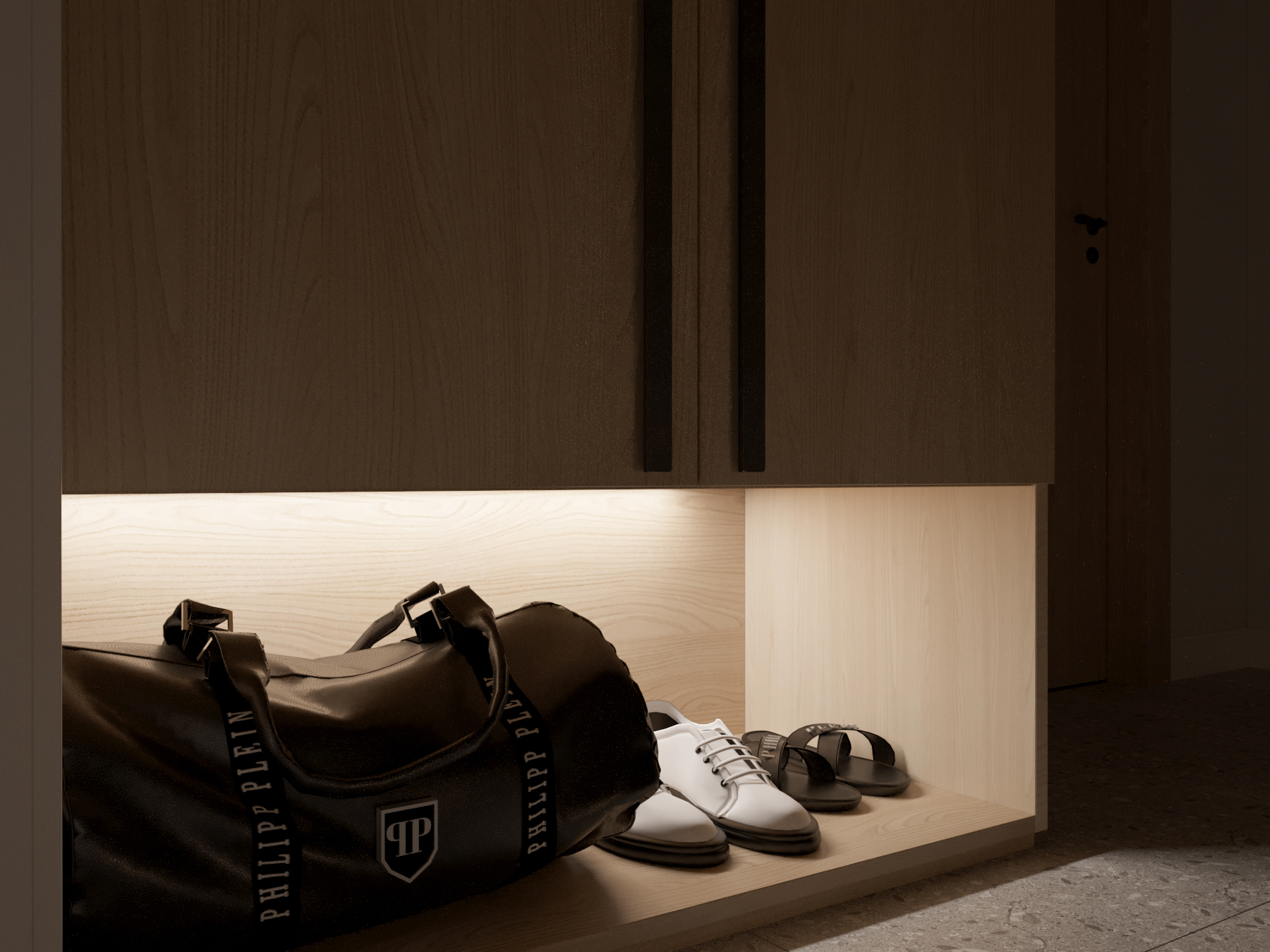 Interior design of apartment project 39m2 for rent.-27