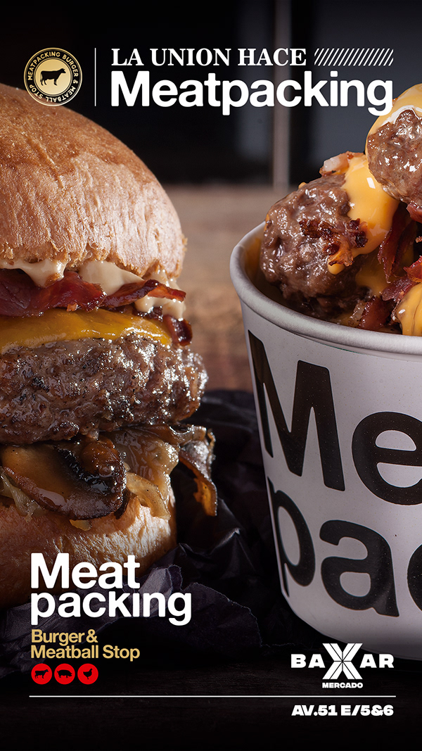 Meatpacking Burger & Meatball Stop. Branding-6