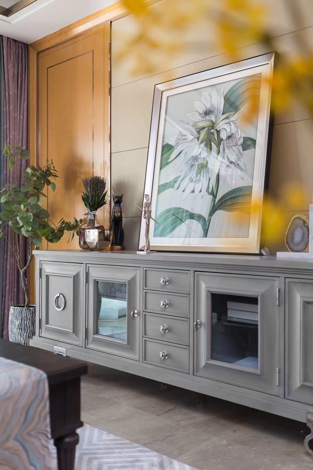 100 平小美温馨浪漫家居设计-4