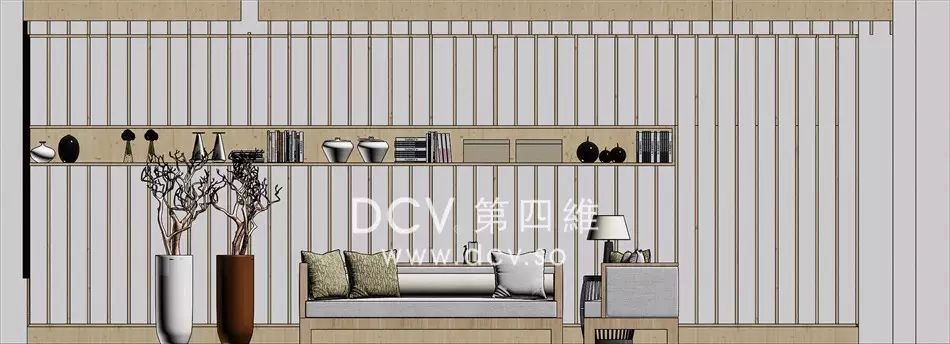 西安-扬子养生光波房（旗舰店）东方禅意展示展厅室内装修设计-28