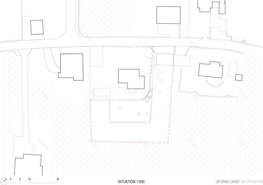 瑞士村庄中的悬浮美景——穆勒别墅-43
