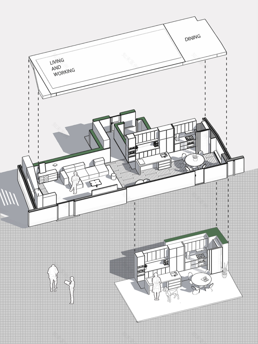 300㎡简约大平层设计丨中国上海丨上海示觉室内设计事务所-47