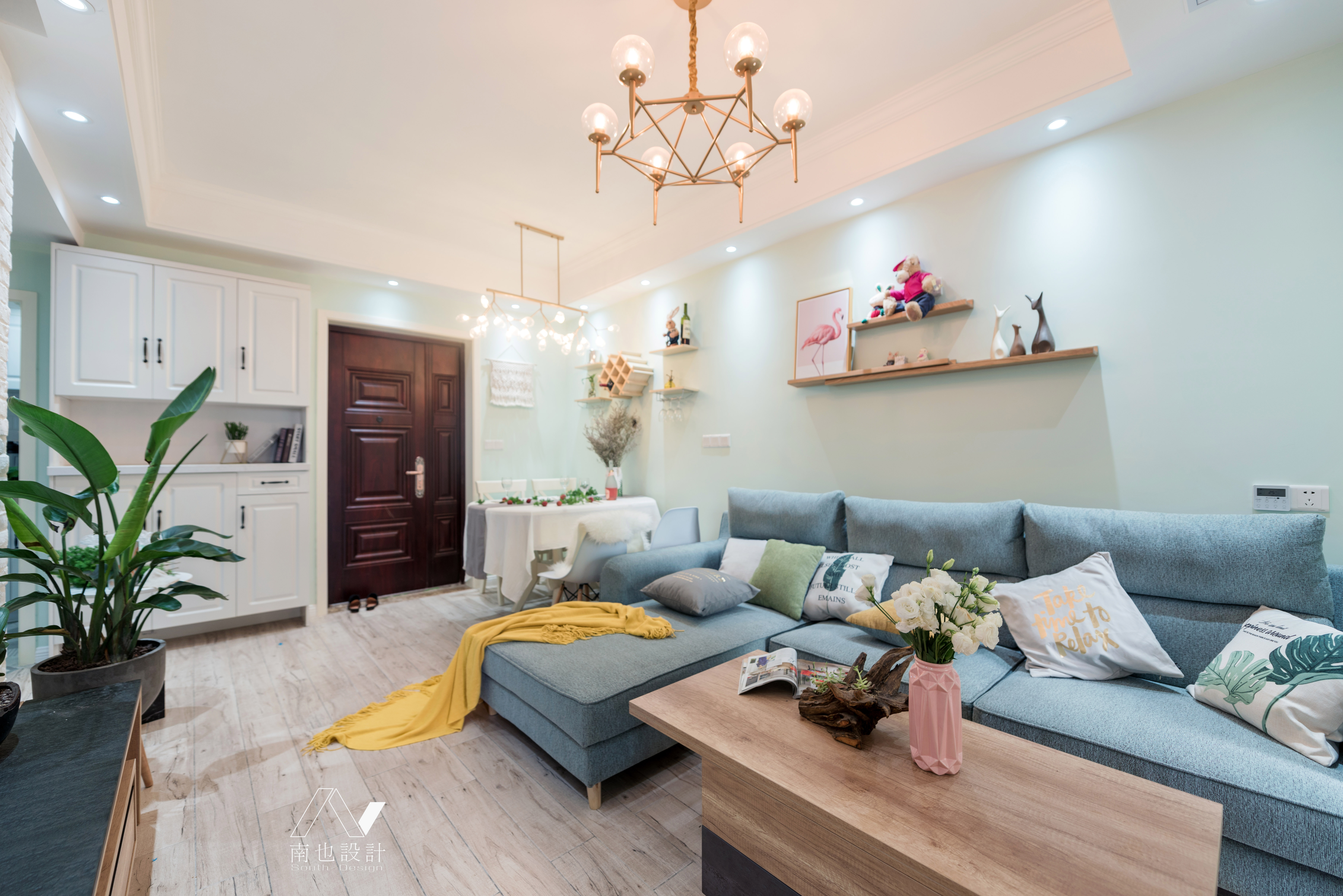 重庆富洲新城 52 平北欧风小户型设计-26