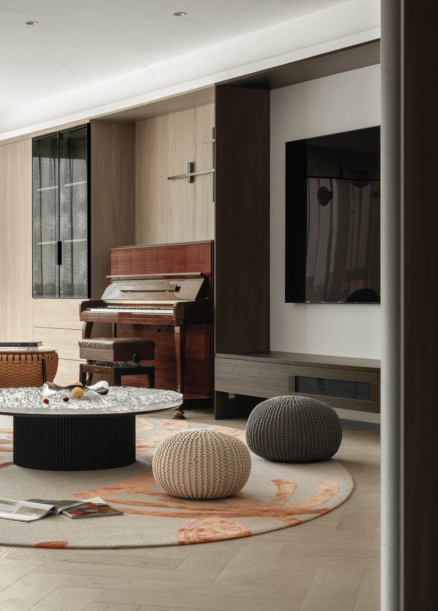 首发 . 孙谱淳|北京 358㎡ 天际大平层!【环球设计2992期】-31