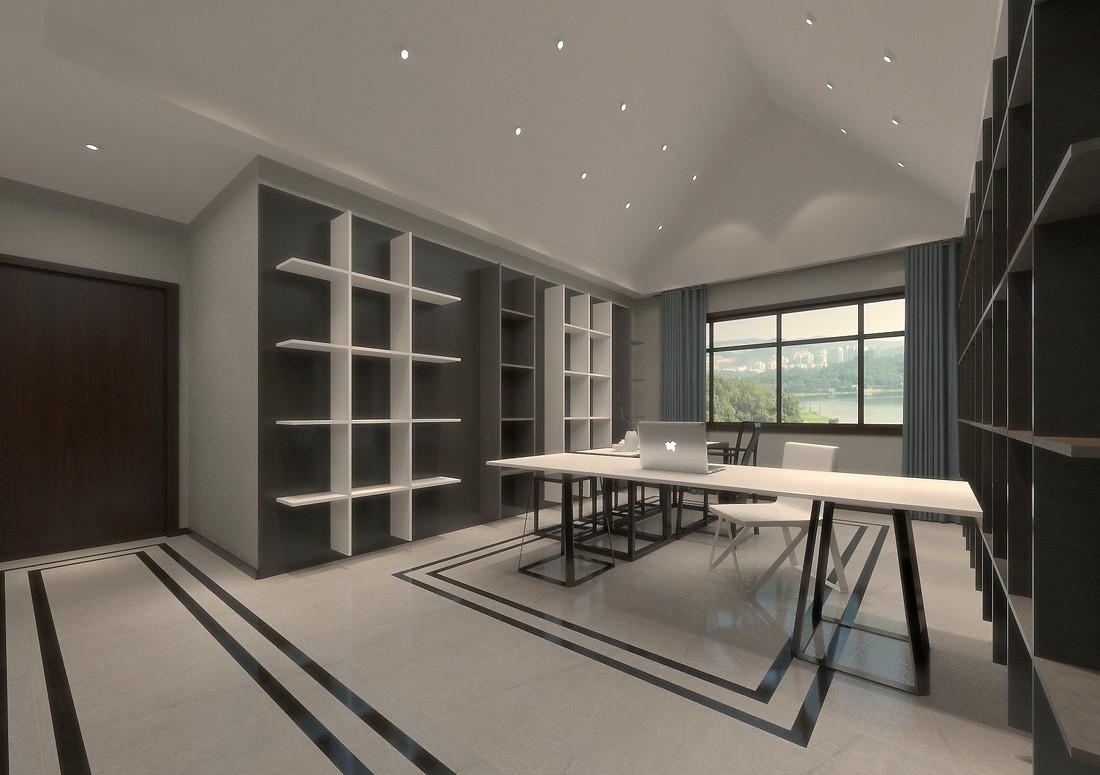 
水岸金湾二层---《墨染·云端》 -1