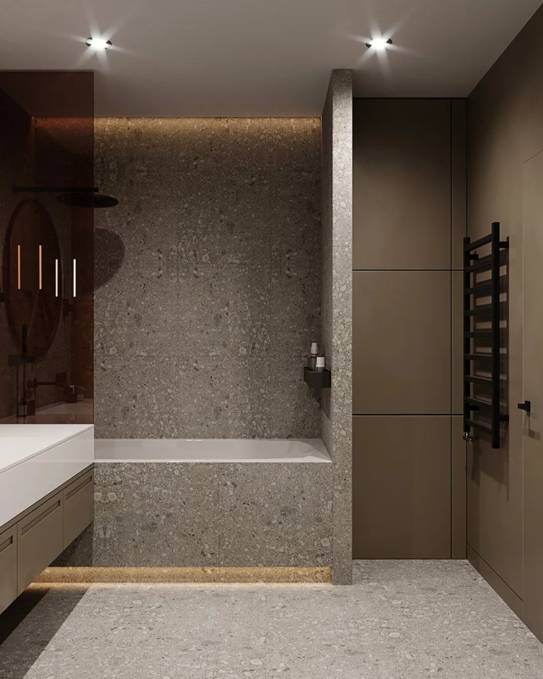 一厅三室,灰色+木色,高级!-40