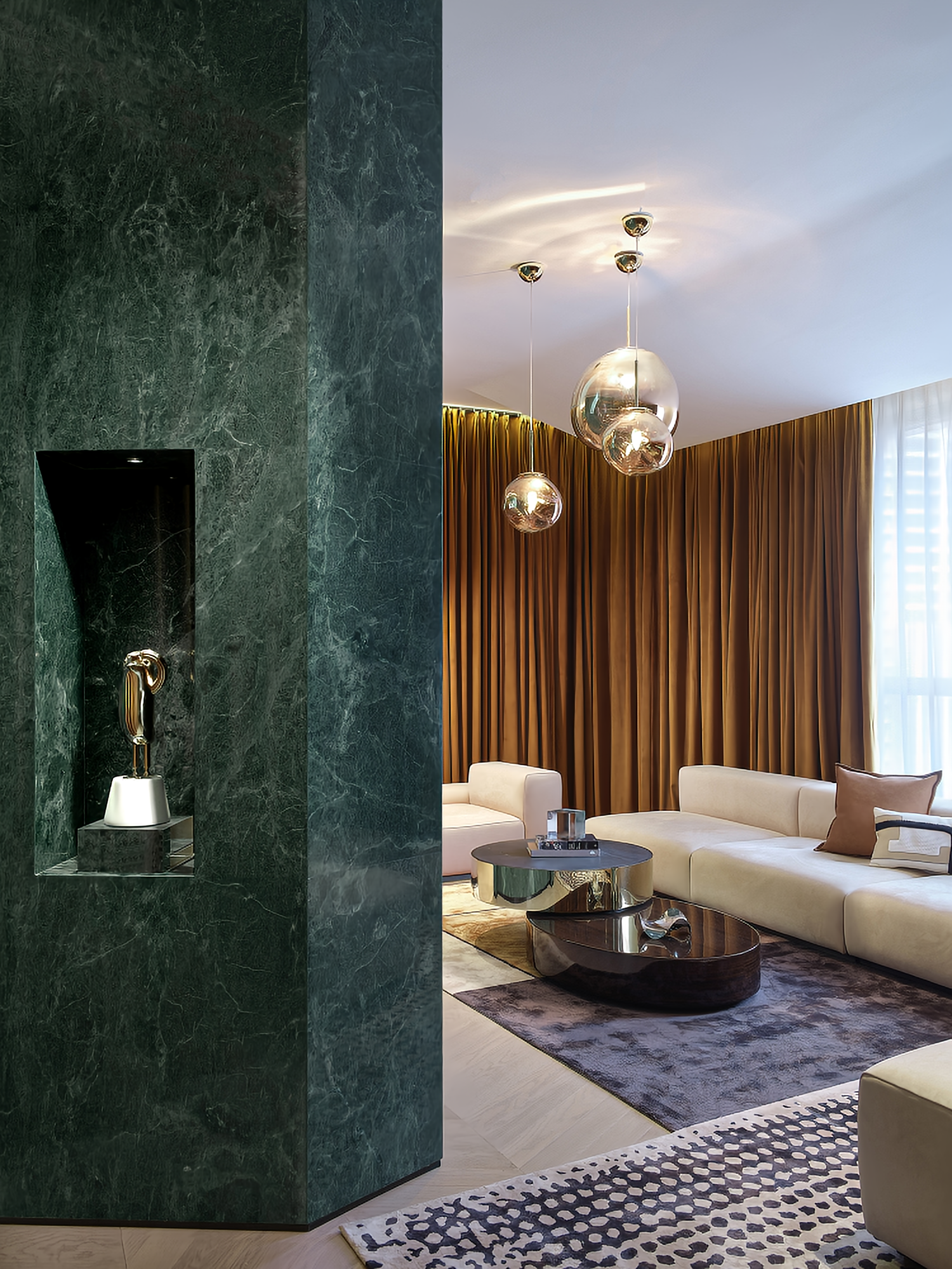 外滩高级顶层公寓丨中国上海丨Ippolito Fleitz Group-19