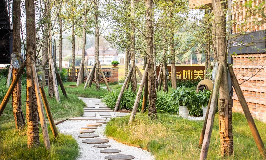 安仁华侨城南岸美村乡村客厅改造设计-78