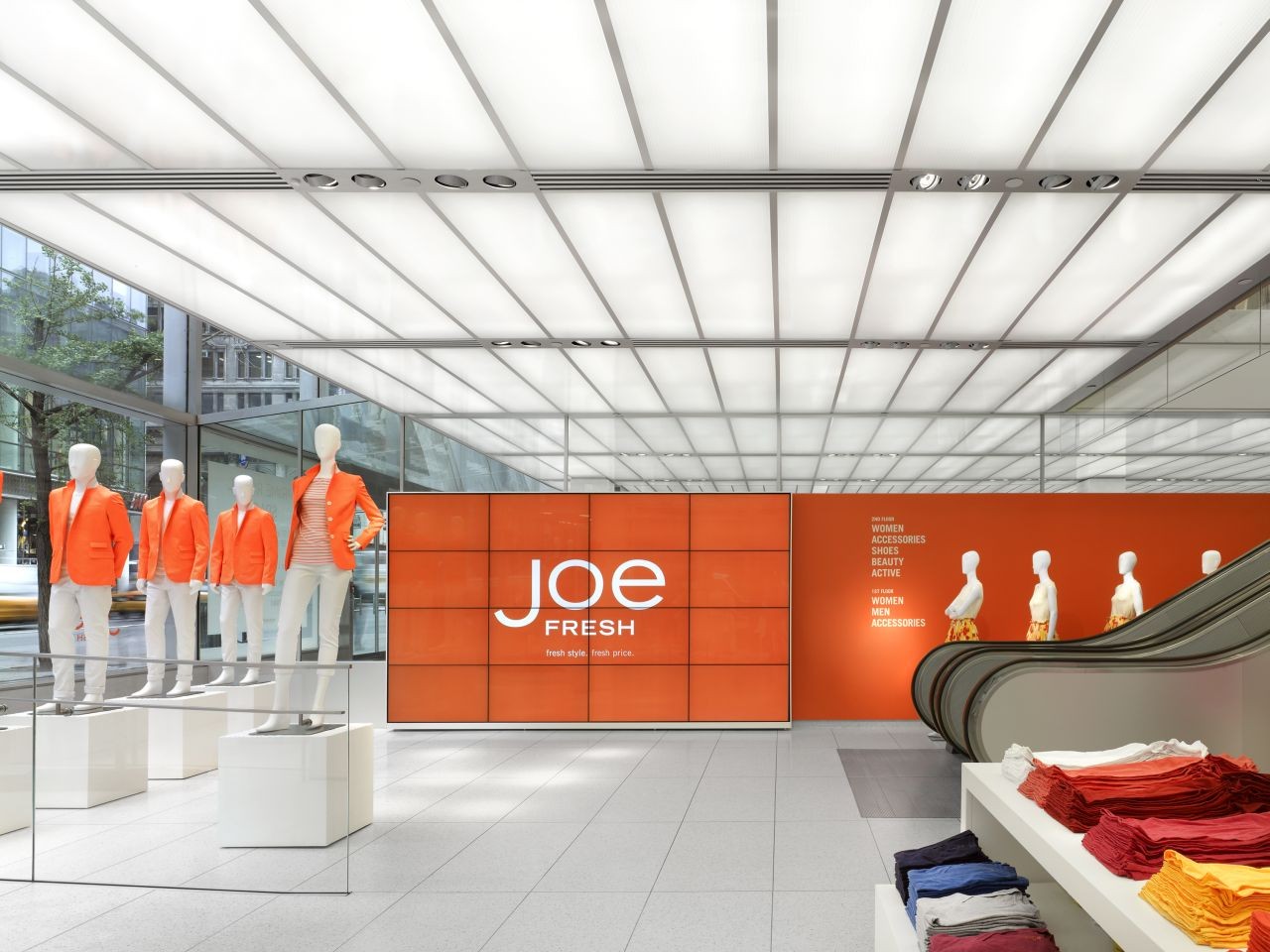 Joe Fresh New York flagship store，Burdifilek 设计杰作-28