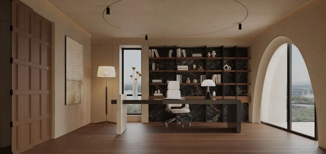 野奢绿意 · 550㎡空中湖景别墅设计丨HOMBLE 红柏设计-43