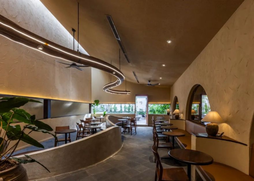 300 m²越南咖啡厅,Phe La Da Nang茶馆-17