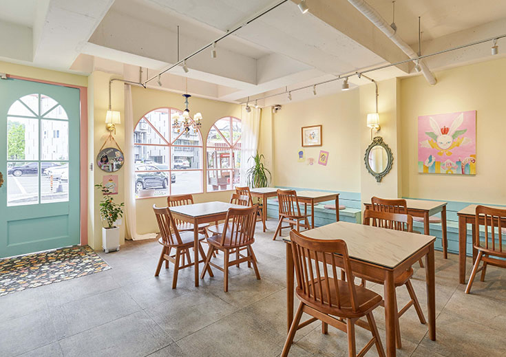 25 平咖啡厅的缤纷亮点——点睛之笔的室内设计-4