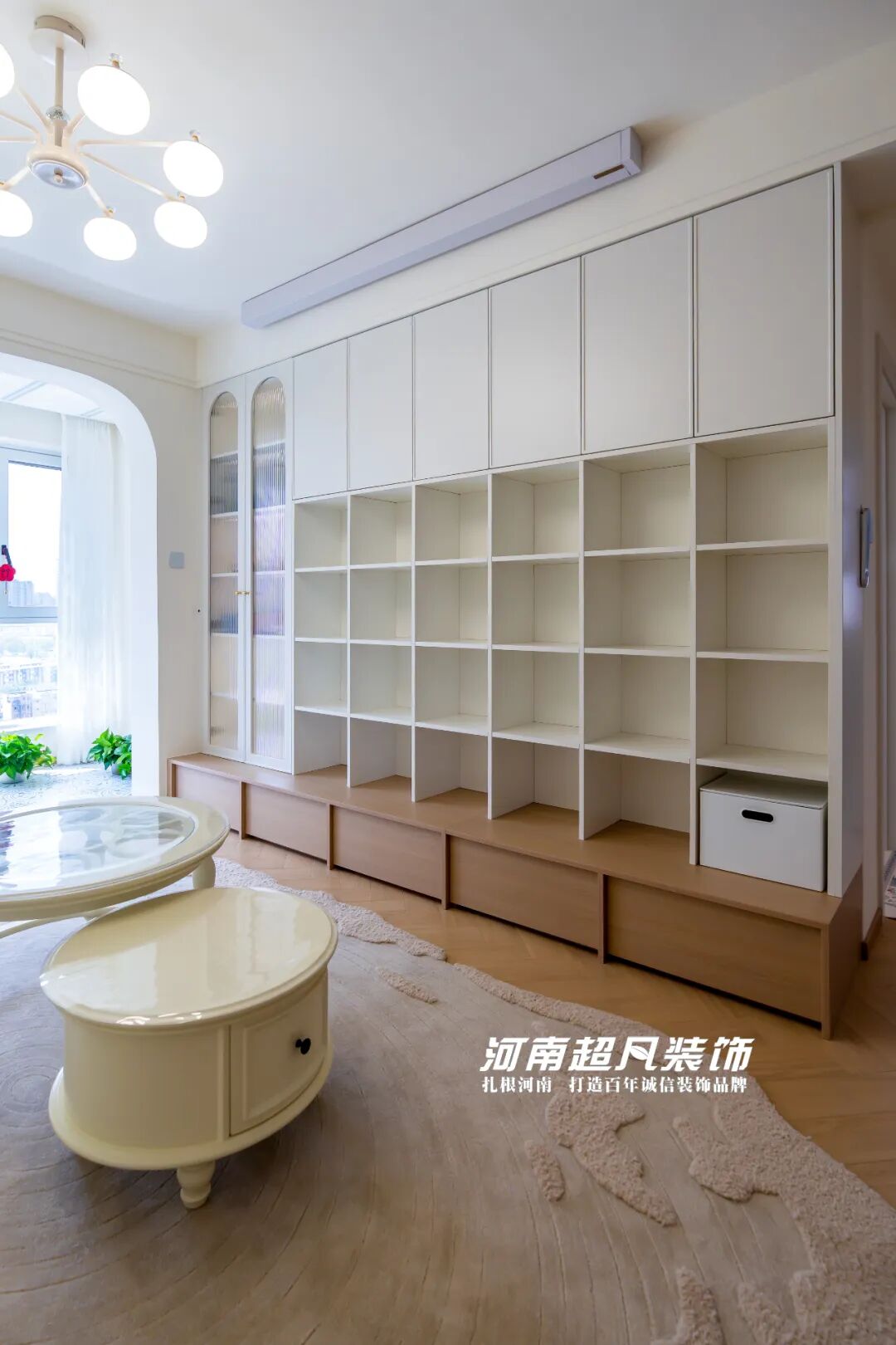 完工首发丨金水区美盛教育港湾，98平轻法式风格，把浪漫装进新家-75